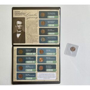 Historic Chronological Highlights Of The Lincoln Penny + 1981 S Lincoln Penny